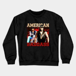 WWE - American Baddass Crewneck Sweatshirt